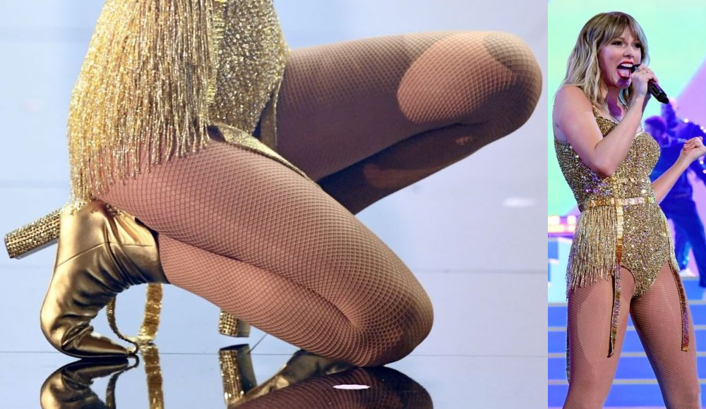 Taylor Swift Legs in Pantyhose 
